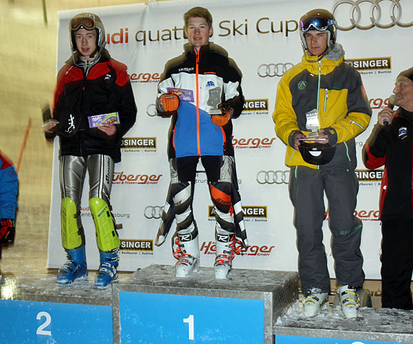 Marco auf Platz 1 mit Tagesbestzeit